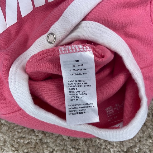 Nike Pink Footies 9M - Picture 5 of 5
